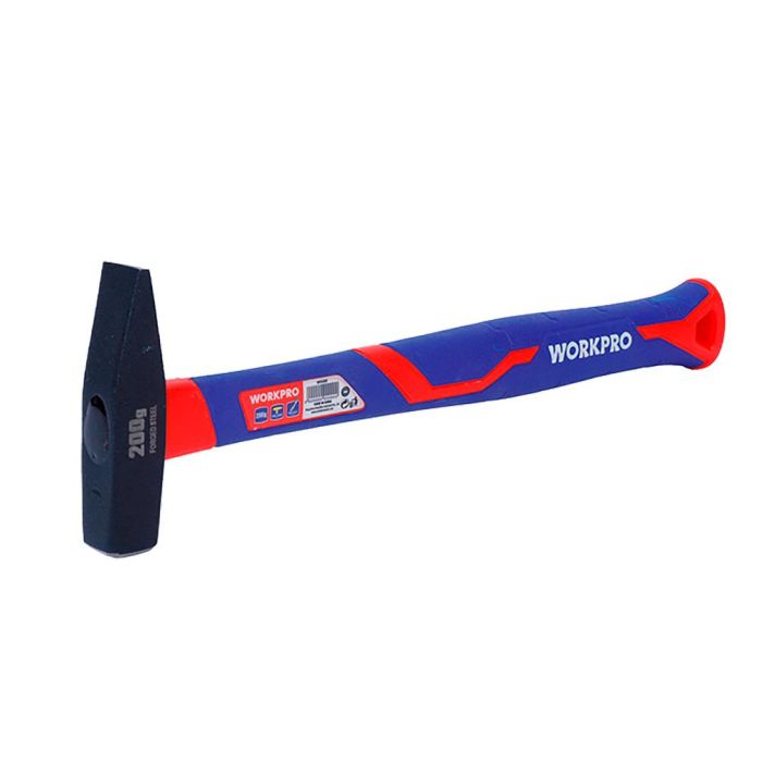 Martillo de maquinista con mango de fibra de vidrio, 500 g 0 Martillo de maquinista con mango de fibra de vidrio, 500 g 0