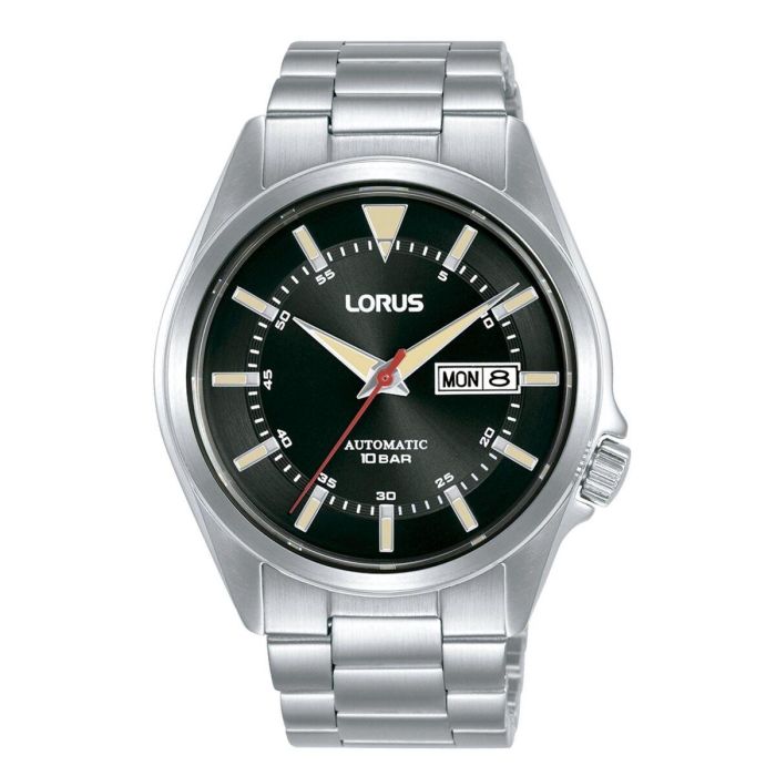 Reloj Hombre Lorus RL417BX9 Negro Plateado