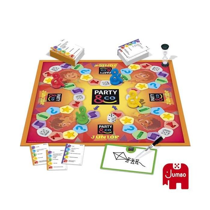 Juego party & co. junior. juego de mesa para los pequeños con dos niveles de dificultad según edad 3 Juego party & co. junior. juego de mesa para los pequeños con dos niveles de dificultad según edad 3