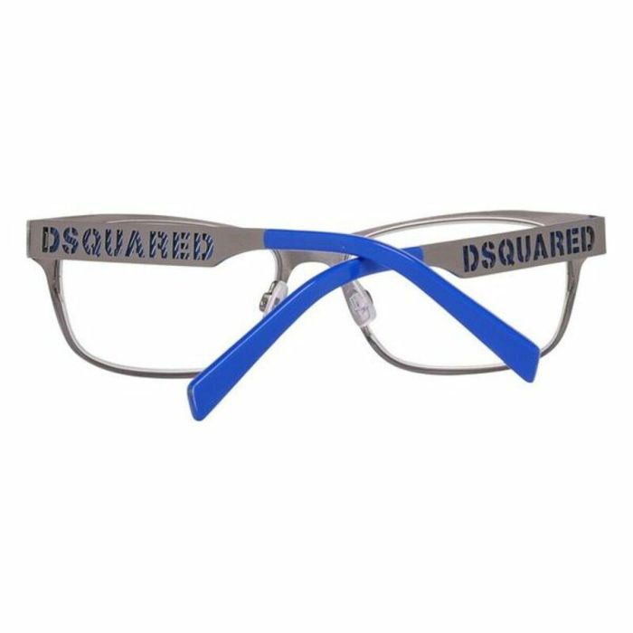 Montura de Gafas Hombre Dsquared2 DQ5097-015-52 Plateado Ø 52 mm 2 Montura de Gafas Hombre Dsquared2 DQ5097-015-52 Plateado Ø 52 mm 2