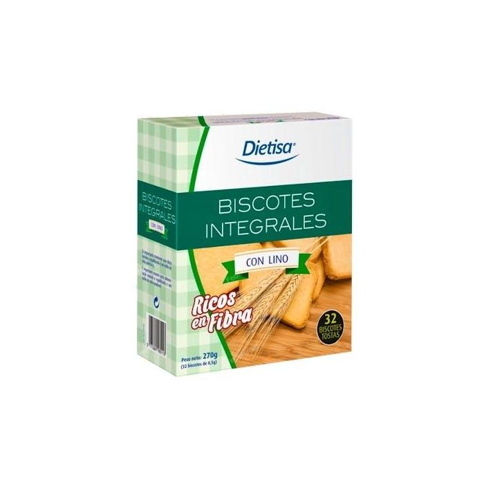 Biscotes Integrales Con Lino