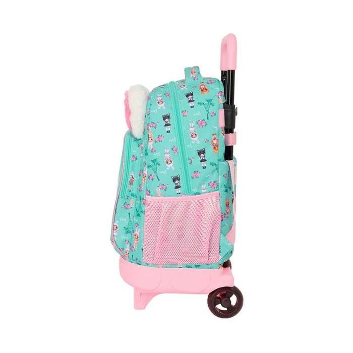 Mochila Safta Grande Con Ruedas Compact Extraible Na Na Na Bunny 450x330x220 mm 2 Mochila Safta Grande Con Ruedas Compact Extraible Na Na Na Bunny 450x330x220 mm 2