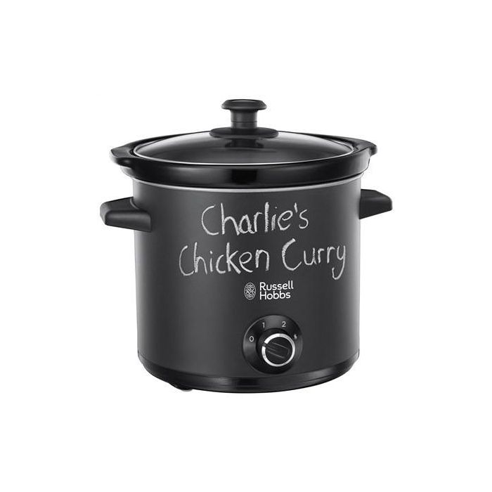 Russell Hobbs 24180-56 Olla de Cocción Lenta Chalkboard 3,5 L 1