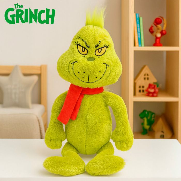 Peluche The Grinch Rojo Poliéster Felpa (4 Unidades) 1
