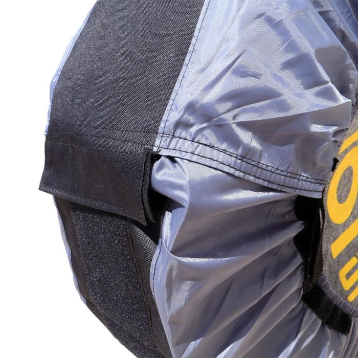OMP OMPS18050012 Juego de 4 Fundas Universales para Almacenamiento y Transporte de Neumáticos con Bolsillo y Protección Delantera 6