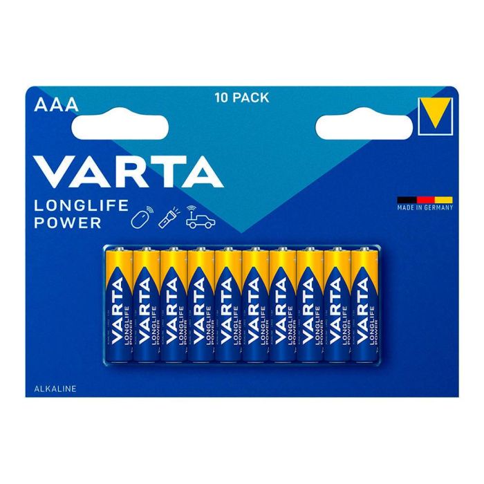 Pila alkalina longlife power aaa - lr03 (blister 10 unidades) ø10,5x44,5mm Pila alkalina longlife power aaa - lr03 (blister 10 unidades) ø10,5x44,5mm