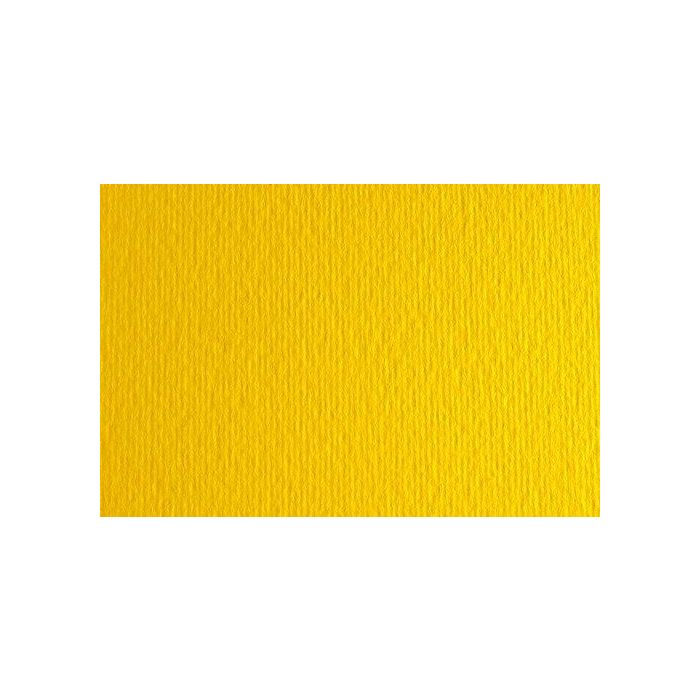 Cartulina 50X70 Cm Fabriano 220G Liso/Rugoso Amarillo (Giallo) Paquete De 20
