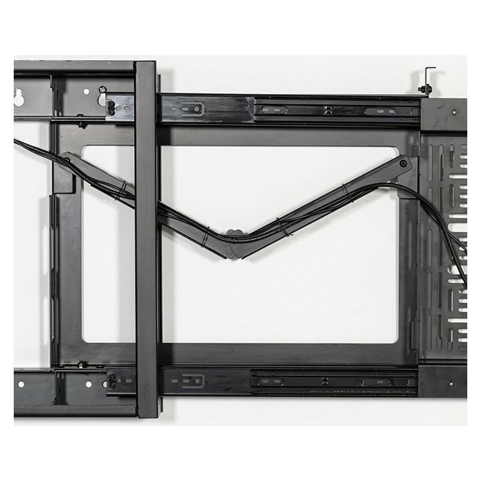 B-Tech Flat Screen Wall Mount With Slide-Out AV Storage Tray, black 3 B-Tech Flat Screen Wall Mount With Slide-Out AV Storage Tray, black 3