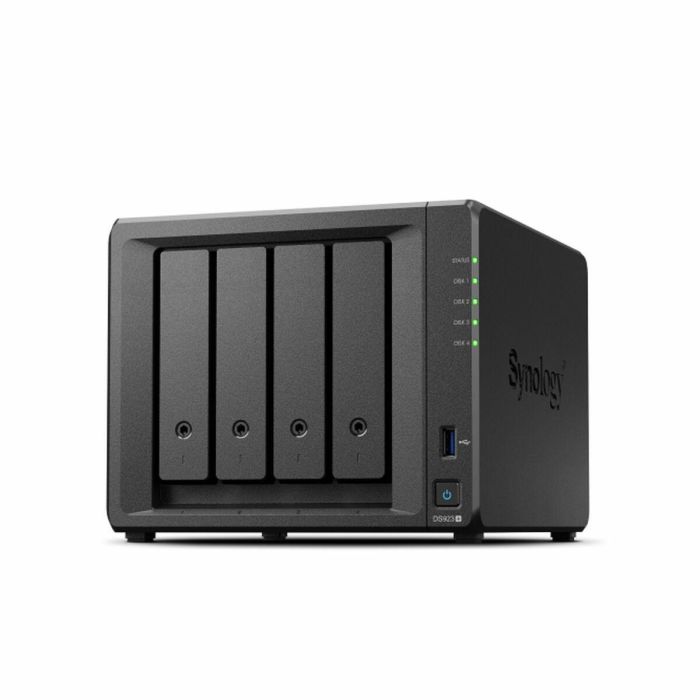 Almacenamiento en Red NAS Synology DS923+ Dual Core Negro Almacenamiento en Red NAS Synology DS923+ Dual Core Negro