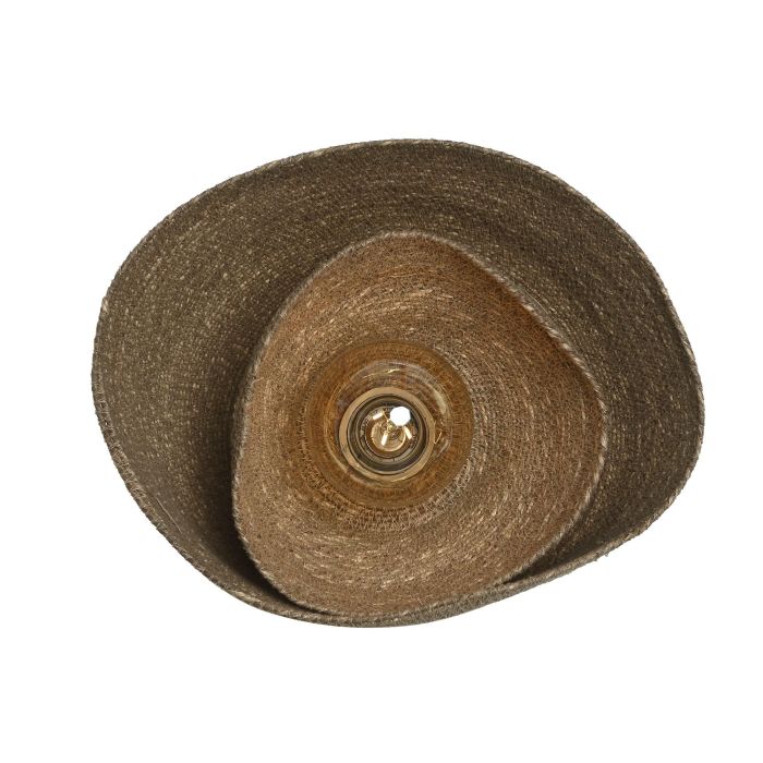 Lampara Aplique DKD Home Decor Marron 30 x 18 x 30 cm 4 Lampara Aplique DKD Home Decor Marron 30 x 18 x 30 cm 4