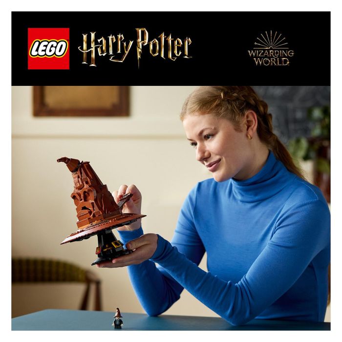 LEGO Harry Potter Sombrero Seleccionador Parlante 76429 Juego Construcción 561 Piezas 30