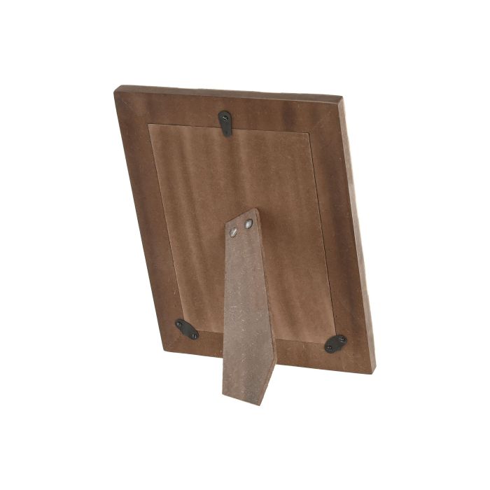 Marco Foto 13X18 Urban DKD Home Decor Natural Blanco 1.8 x 23 x 18 cm 2