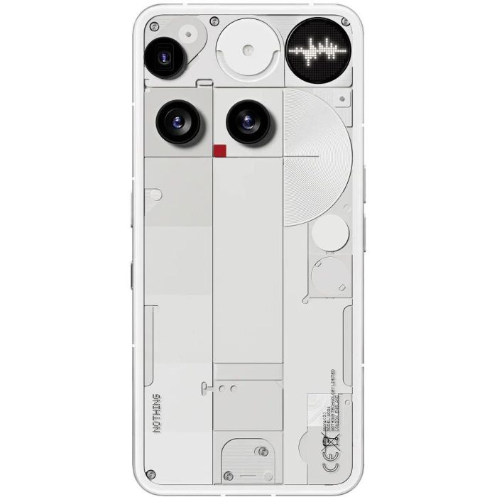 Nothing Phone 3 5G Dual SIM 12GB RAM 256GB Blanco - Pantalla 6.67" Gorilla Glass 7i, Triple Cámara 50MP, Android 15