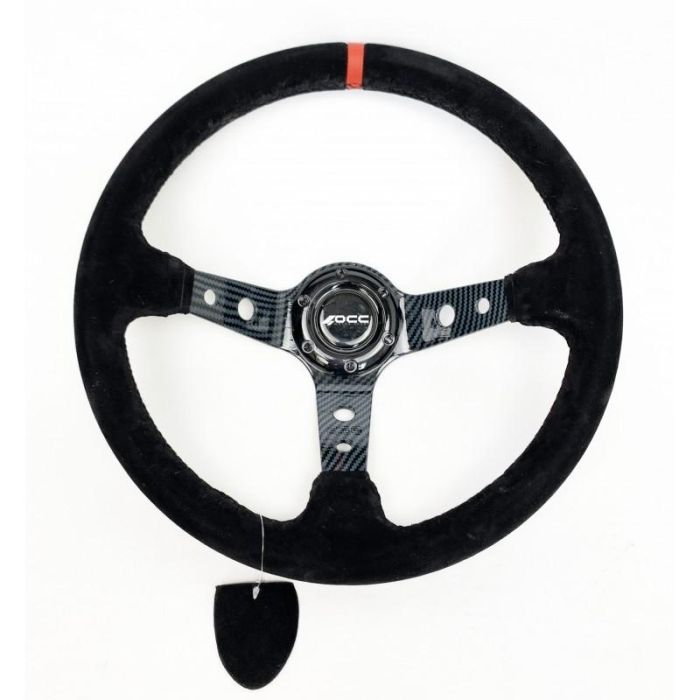 Volante Racing OCC Motorsport Negro Negro/Rojo Ø 35 cm 6
