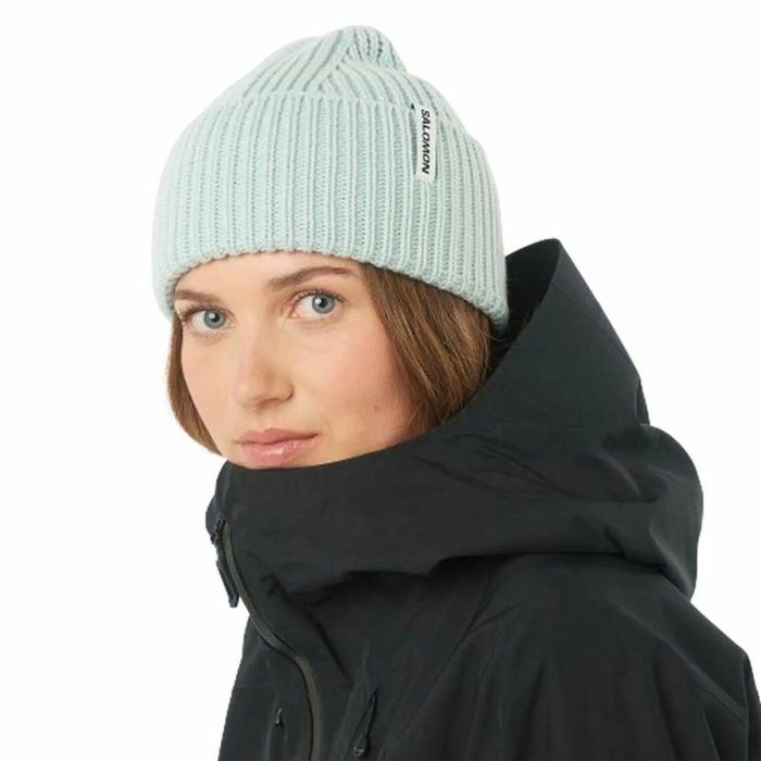 Gorro Salomon Snowbird Misty Agua 1