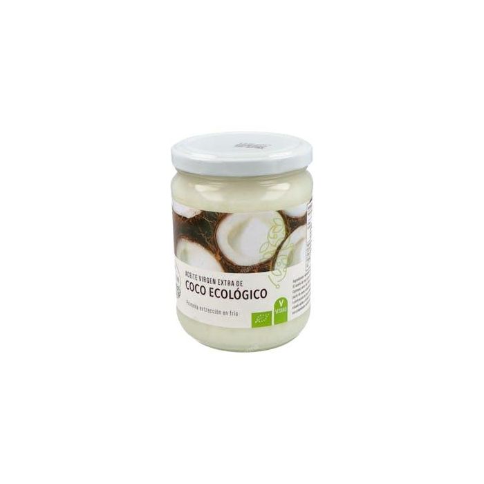 ECO SALIM Aceite de Coco Virgen Extra 400g - Primera Extracción en Frío, Ecológico y Vegano