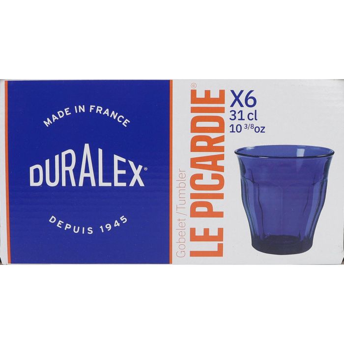 Set de 6 Vasos Duralex Picardie 31 cl - Saphir Marine (8 Cajas) 2 Set de 6 Vasos Duralex Picardie 31 cl - Saphir Marine (8 Cajas) 2