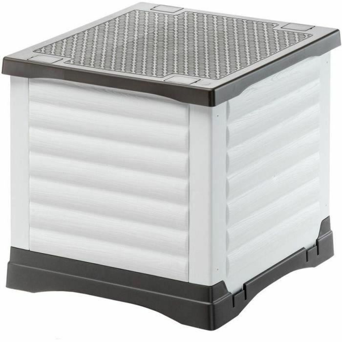 Cama para mascota Ferplast PETVILLA 50 Resina Termoplástico 38,5 x 43 x 38,5 cm Blanco Gris 1 Cama para mascota Ferplast PETVILLA 50 Resina Termoplástico 38,5 x 43 x 38,5 cm Blanco Gris 1