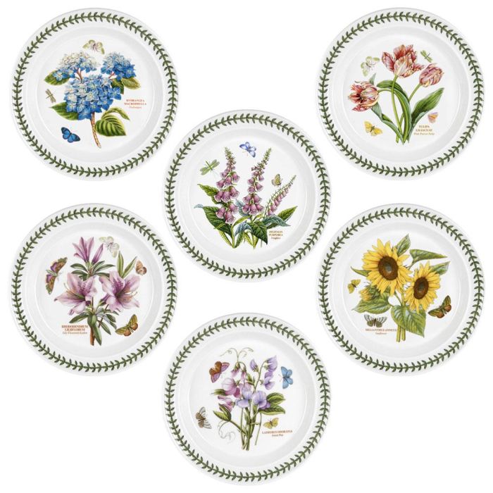 Portmeirion Botanic Garden Plato Llano 25 cm (6 Unidades) 1