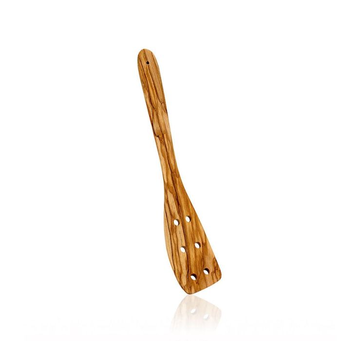 Metaltex Espátula con Agujeros de Madera de Olivo 30 cm 0 Metaltex Espátula con Agujeros de Madera de Olivo 30 cm 0