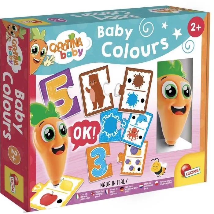 Lisciani Giochi Bolígrafo parlante CAROTINA BABY LIS8008324107292 - Aprende los colores, bolígrafo interactivo 0 Lisciani Giochi Bolígrafo parlante CAROTINA BABY LIS8008324107292 - Aprende los colores, bolígrafo interactivo 0
