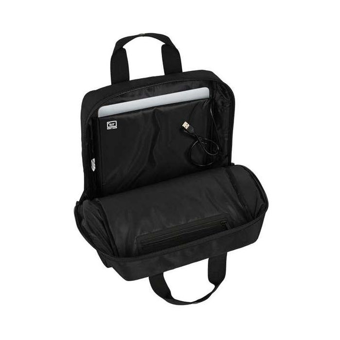 Mochila para Portátil Mickey Mouse Clubhouse Negro 29 x 39 x 11 cm 8