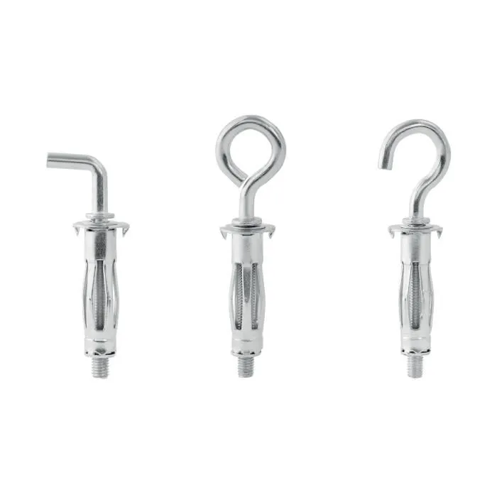 Rapid Taco de expansión metálico Ø11x37 tornillo Ø5 para pladur y paredes huecas (bolsa 12 unid) 1