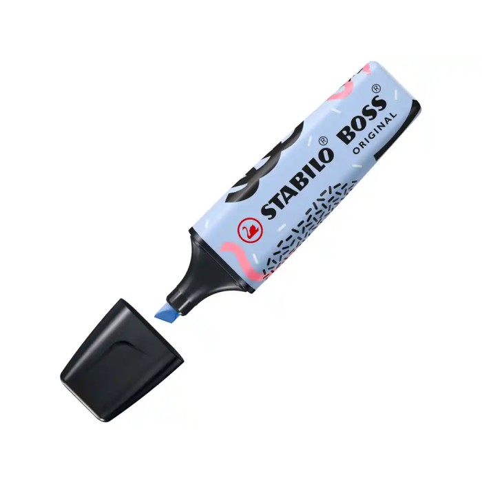 Stabilo BOSS Original Pastel Rotulador fluorescente azul nublado, trazo 2/5 mm 6