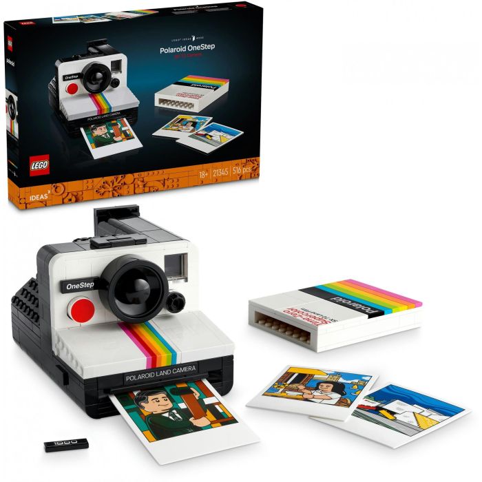 Lego Cámara Polaroid OneStep SX-70 21345 - Modelo Coleccionable para Adultos 2 Lego Cámara Polaroid OneStep SX-70 21345 - Modelo Coleccionable para Adultos 2