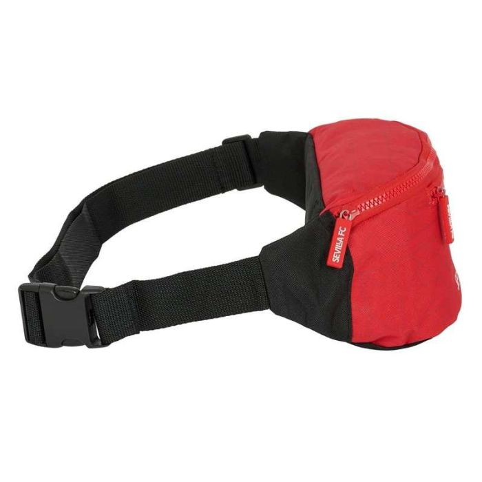 Riñonera Sevilla Fútbol Club Negro Rojo Deportivo 23 x 12 x 9 cm 2 Riñonera Sevilla Fútbol Club Negro Rojo Deportivo 23 x 12 x 9 cm 2