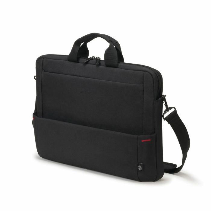 Dicota Eco Slim Case Plus BASE Funda para Portátil 13-15.6" Negra RPET Reciclado Protección HDF Bolsillos Múltiples
