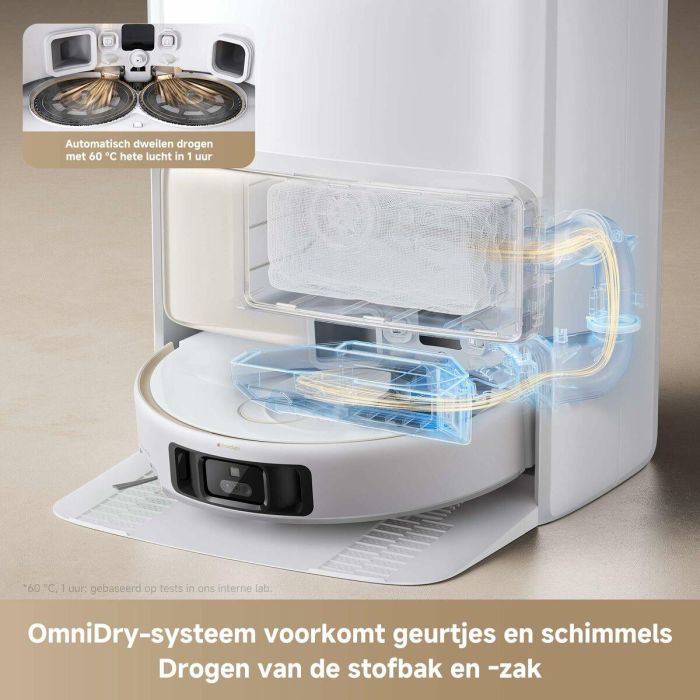 Robot aspirador ultracompleto MOVA V50 - Potencia de 24.000 Pa - Limpieza térmica de suelos con sistema DuoSolution 2 Robot aspirador ultracompleto MOVA V50 - Potencia de 24.000 Pa - Limpieza térmica de suelos con sistema DuoSolution 2