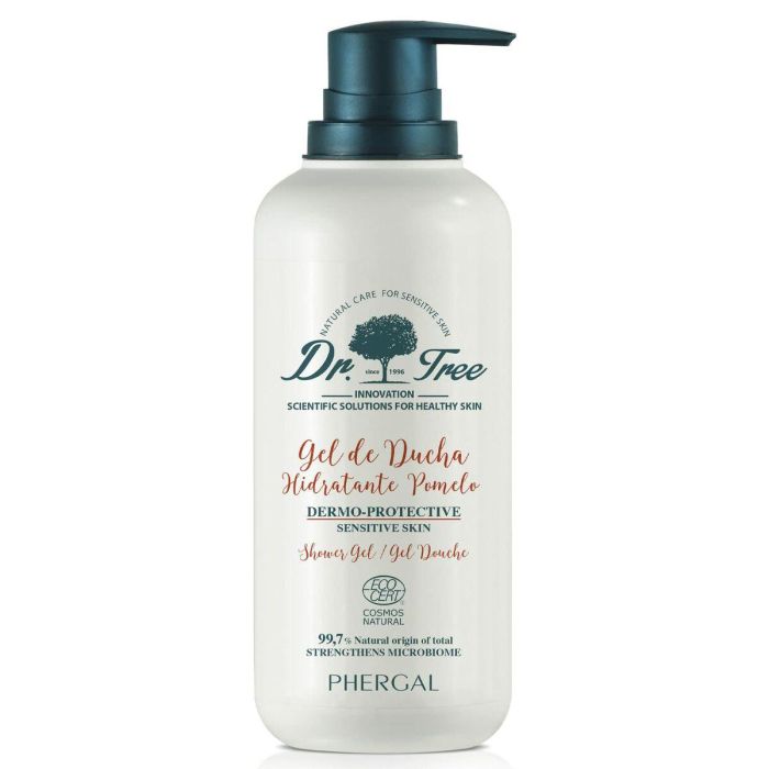 Dr. Tree Dermoprotector Gel de Ducha Hidratante para Piel Seca y Sensible con Microbioma Activo, Calma Rojeces y Picor 500 ml Dr. Tree Dermoprotector Gel de Ducha Hidratante para Piel Seca y Sensible con Microbioma Activo, Calma Rojeces y Picor 500 ml