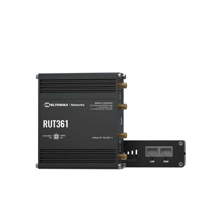 Teltonika Networks RUT361 Router Celular Industrial 300 Mbps para IoT 5