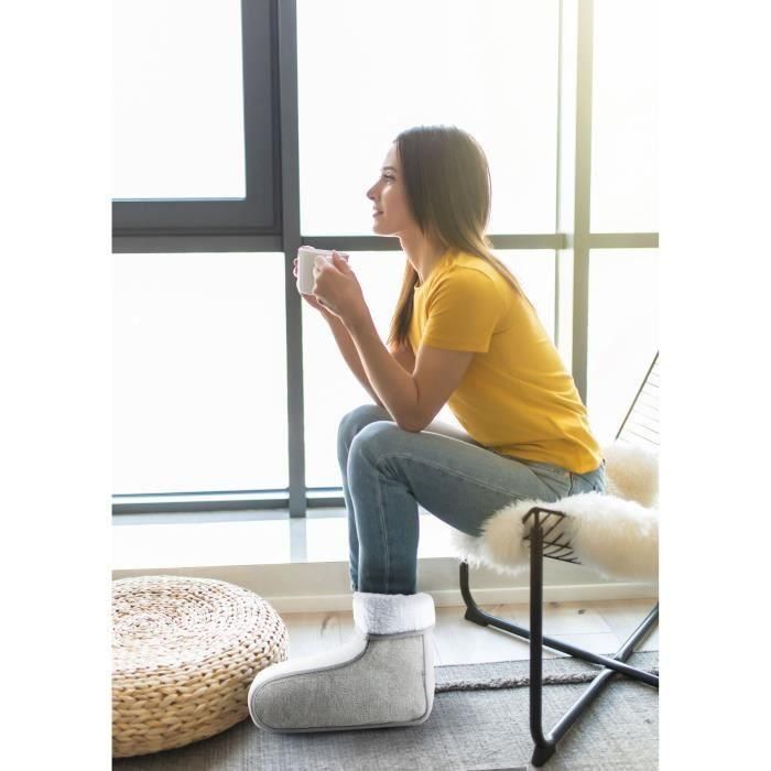 Domo DOM5411397142061 Calentador de pies, 3 Niveles de Calor, Alivia Artrosis y Estimula Circulación, Poliéster, 30x30x24 cm 3 Domo DOM5411397142061 Calentador de pies, 3 Niveles de Calor, Alivia Artrosis y Estimula Circulación, Poliéster, 30x30x24 cm 3