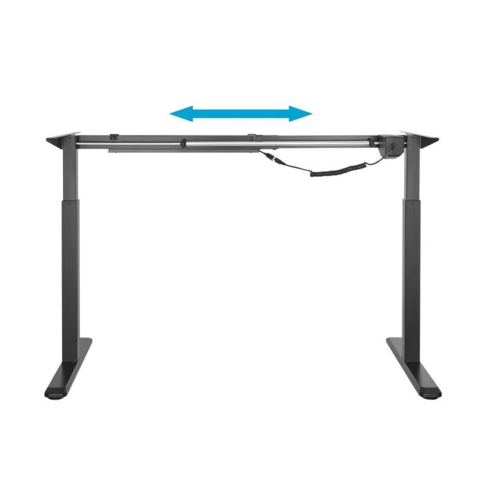 AISENS - BASTIDOR DE ESCRITORIO MOTORIZADO, ALTURA AJUSTABLE CON PANEL DE CONTROL, 80KG, NEGRO 5 AISENS - BASTIDOR DE ESCRITORIO MOTORIZADO, ALTURA AJUSTABLE CON PANEL DE CONTROL, 80KG, NEGRO 5
