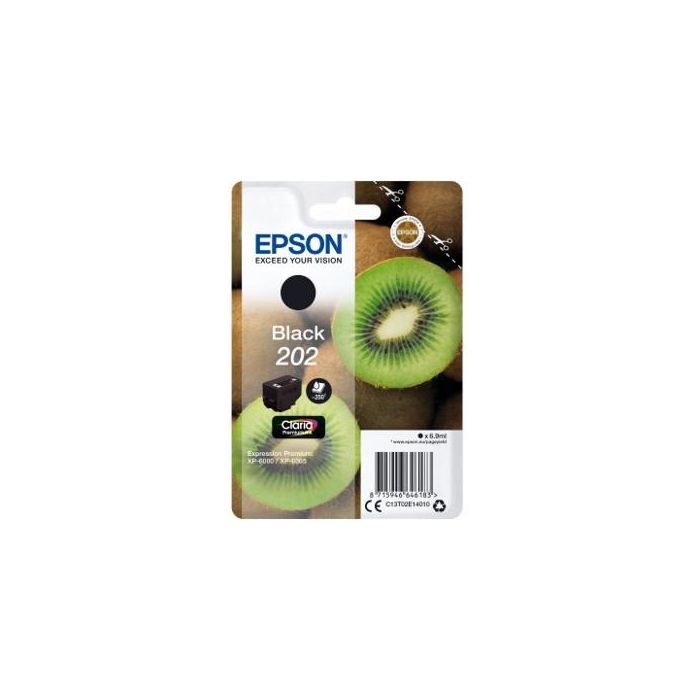 EPSON Singlepack NEGRO 202 Claria Premium Ink 0 EPSON Singlepack NEGRO 202 Claria Premium Ink 0
