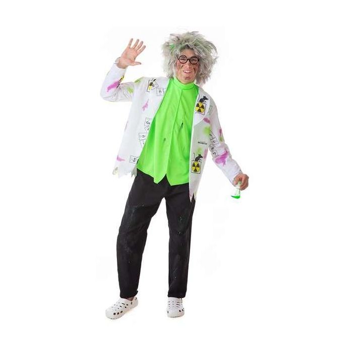 Creaciones Llopis Disfraz Adulto Científico Loco T-M/L L - Pantalón, Chaqueta y Chaleco 3