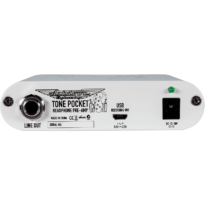 Preamplificador De Auriculares / Interfaz De Audio Ashdown Tone Pocket - Blanco 3 Preamplificador De Auriculares / Interfaz De Audio Ashdown Tone Pocket - Blanco 3