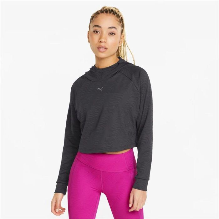 Sudadera con Capucha Mujer Puma Flawless Pullover W Negro 4