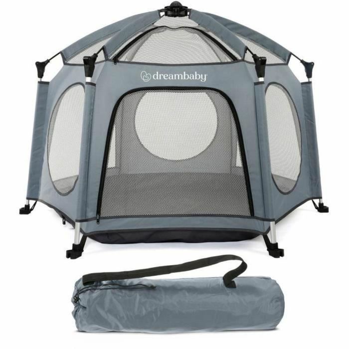 Dreambaby Parque Infantil Pop-Up Aventura, Plegable Portátil para Bebés y Niños, Protección UV, Mosquitera, Bolsa Transporte Ø1.3m H1m Dreambaby Parque Infantil Pop-Up Aventura, Plegable Portátil para Bebés y Niños, Protección UV, Mosquitera, Bolsa Transporte Ø1.3m H1m