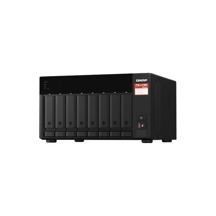 NAS QNAP TS-873A/ 8 Bahías 3.5"- 2.5"/ 8GB DDR4/ Formato Torre 1 NAS QNAP TS-873A/ 8 Bahías 3.5"- 2.5"/ 8GB DDR4/ Formato Torre 1