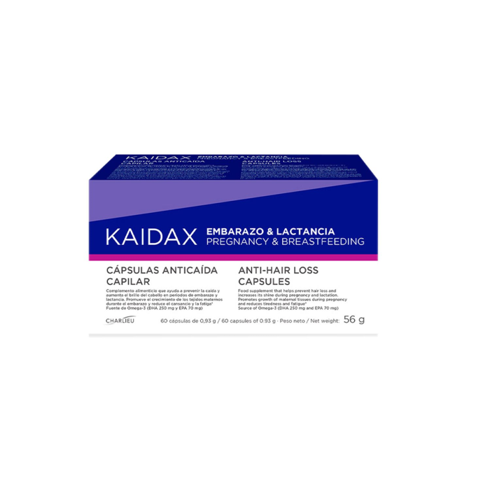 Topicrem Kaidax Cápsulas Embarazo & Lactancia Pack 2 X 60 Cápsulas