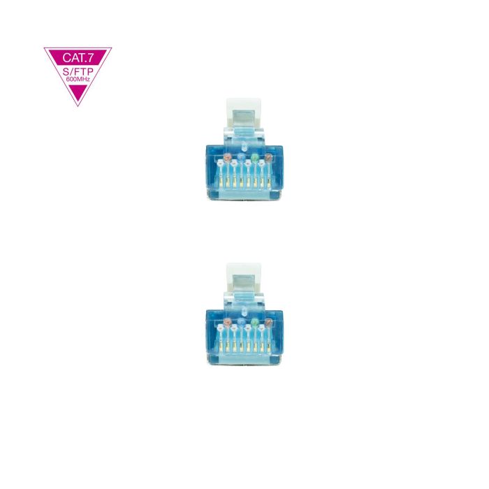 Cable de Red RJ45 SFTP Nanocable 10.20.1702 Cat.7/ 2m/ Gris 2 Cable de Red RJ45 SFTP Nanocable 10.20.1702 Cat.7/ 2m/ Gris 2