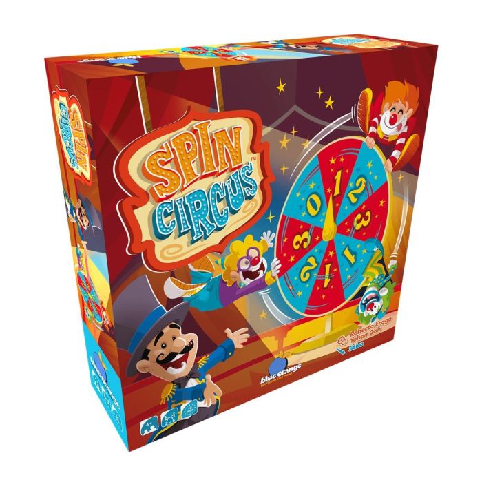 Blue Orange Juego Spin Circus BO20401ML Juego de Mesa para Niños 4 Años 0 Blue Orange Juego Spin Circus BO20401ML Juego de Mesa para Niños 4 Años 0