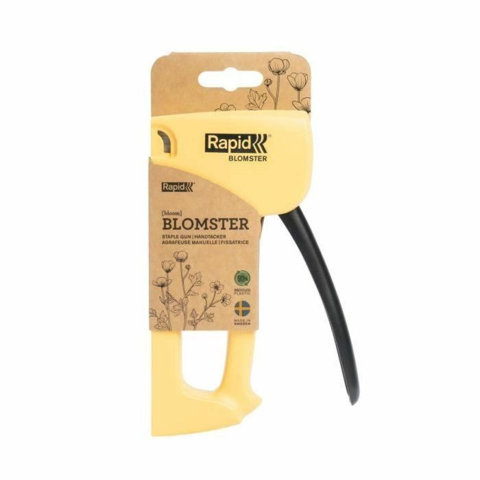 Grapadora Blomster R53 SoS - RÁPIDA - Amarillo flor 5 Grapadora Blomster R53 SoS - RÁPIDA - Amarillo flor 5