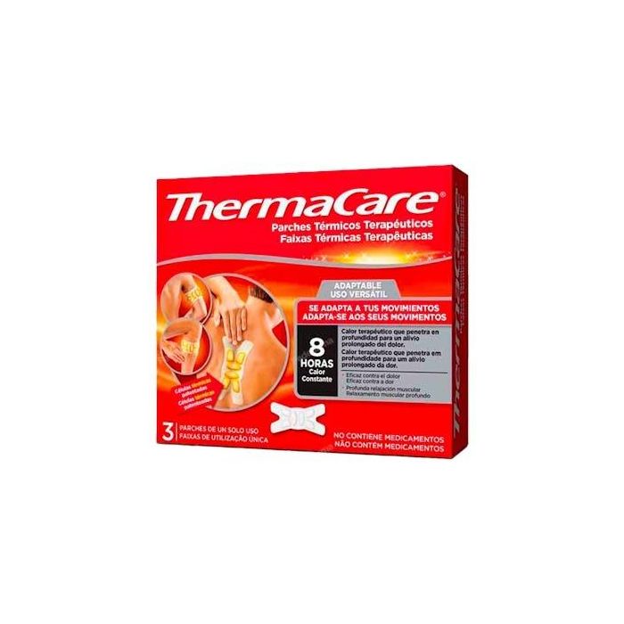 Parches de Calor Corporales Adhesivos Thermacare (3 Unidades)