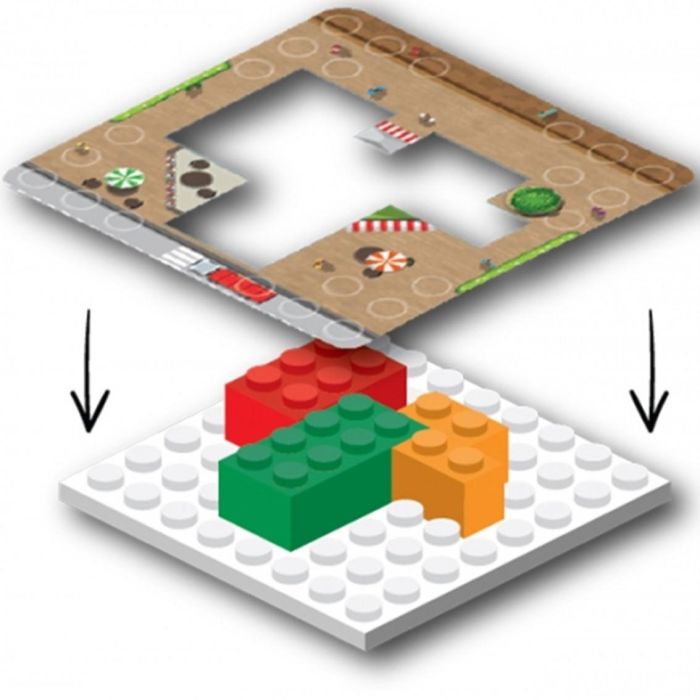 Juego de Mesa City Blox - Estrategia y Construcción para 2-4 Jugadores, Partidas Rápidas de 15 Minutos 1
