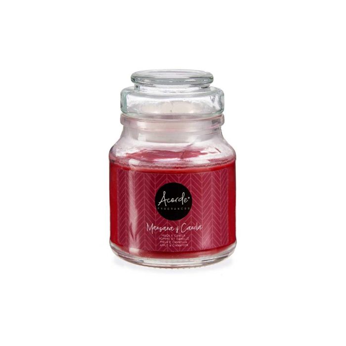 Vela de Manzana Canela en Vidrio 28H - Acorde 7x10x7 cm (12 Unidades) 1 Vela de Manzana Canela en Vidrio 28H - Acorde 7x10x7 cm (12 Unidades) 1