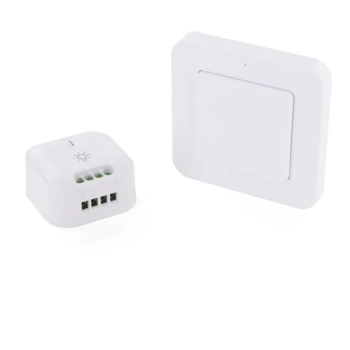 Dio Connected Home 54736 Interruptor Inalámbrico con Módulo de Iluminación On/Off, Blanco, 1000W 0 Dio Connected Home 54736 Interruptor Inalámbrico con Módulo de Iluminación On/Off, Blanco, 1000W 0